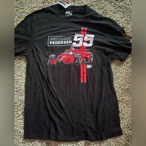 Benjamin Pedersen Car Graphic Tee Men's Size L New